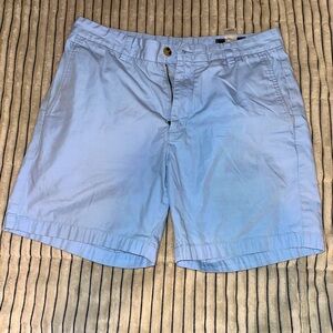 Vineyard Vines Light Blue Breaker Shorts 5-inch Inseam Men’s 33 waist